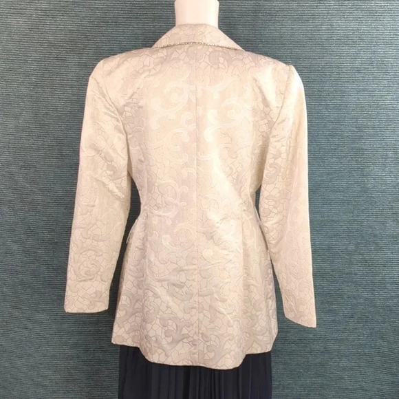 Vintage 80s Clara Clara by Vinette Rhinestone Embellished Jacket - Picture 8 of 17